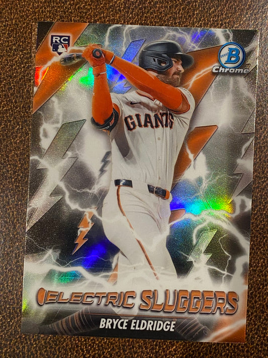 Bryce Eldridge - 2026 Bowman - Electric Sluggers Insert - Giants