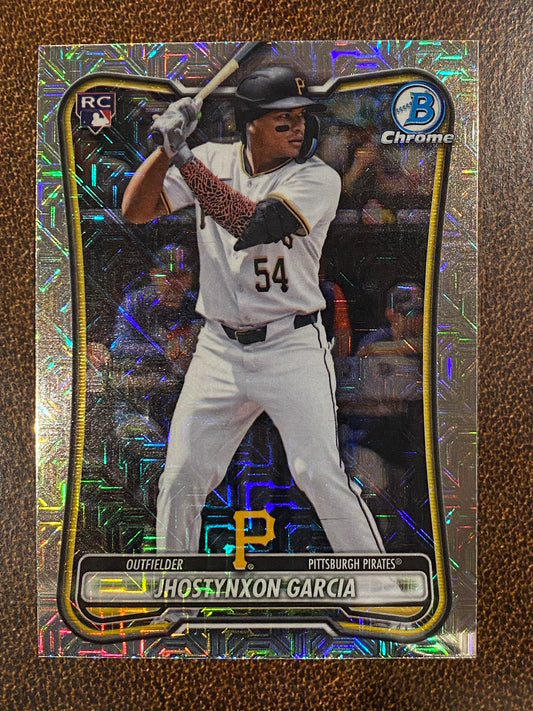 Jhostynxon Garcia - 2026 Bowman - Rookie MOJO Refractor - Pirates