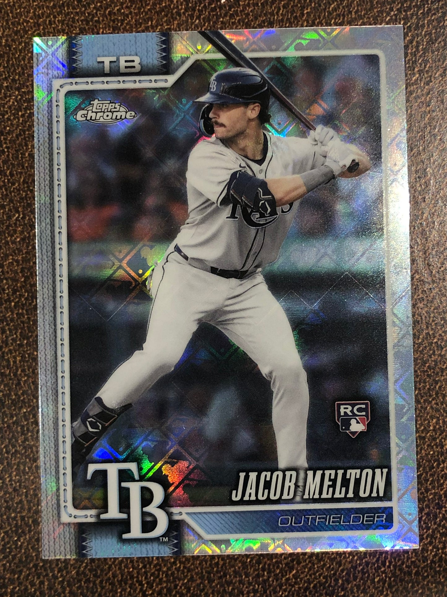 Jacob Melton - 2026 Topps Chrome Logofractor - Base Logofractor - Rays