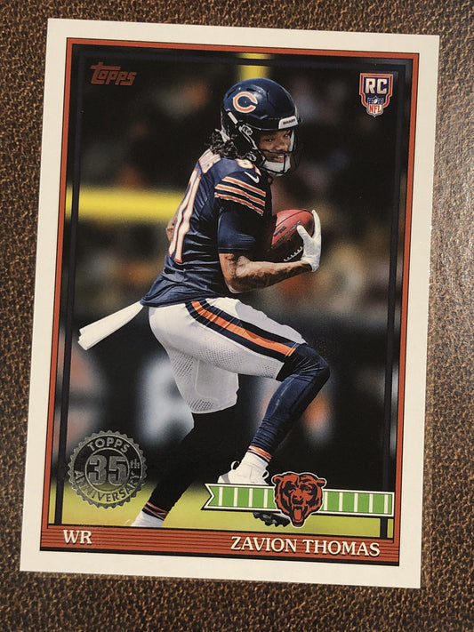 Zavion Thomas - 2026 Topps Flagship - 1991 Insert - Bears