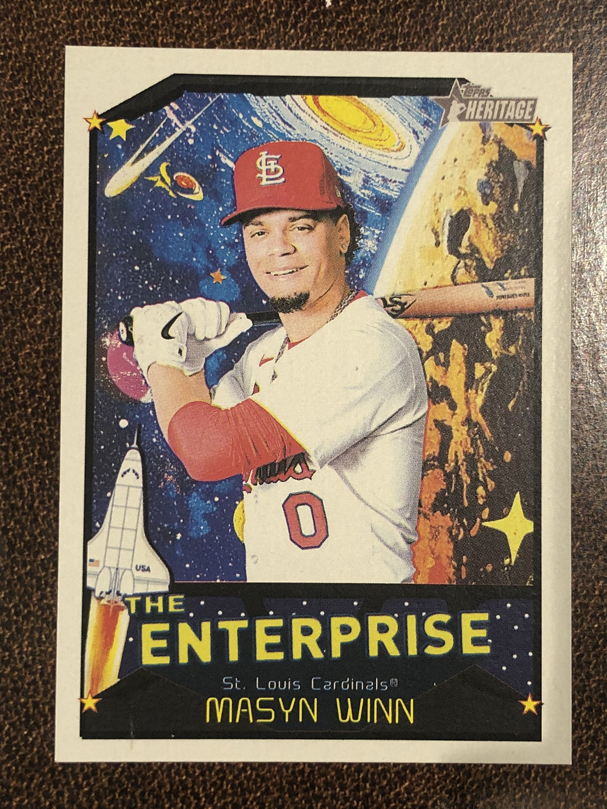 Masyn Winn - 2026 Topps Heritage - The Enterprise - Cardinals