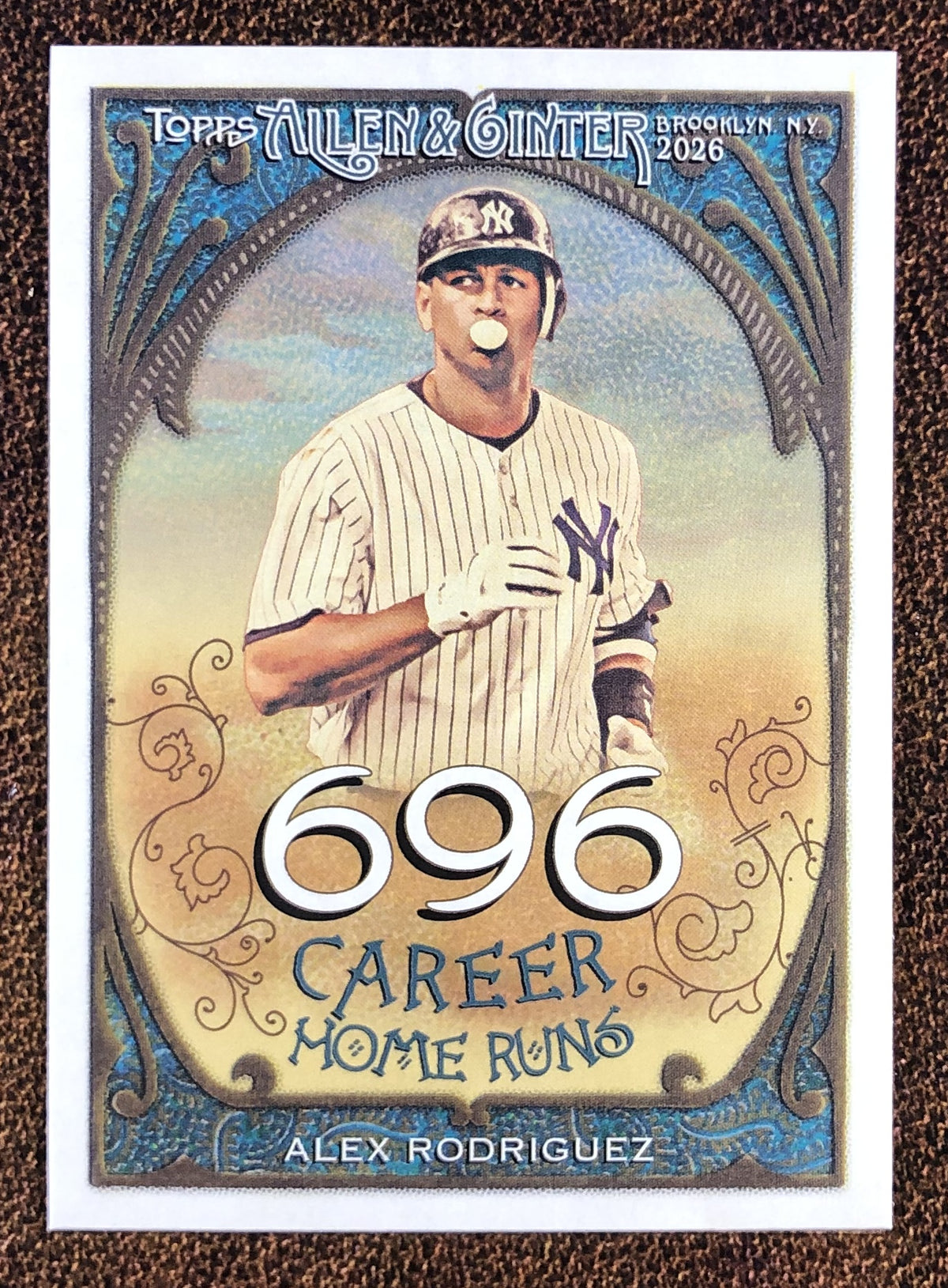 Alex Rodriguez - 2026 Topps Allen & Ginter - Career Insert (CR-20) - Yankees