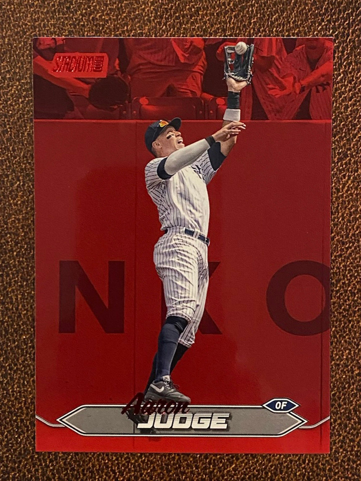 Aaron Judge - 2024 Topps Stadium Club - Red Foil - Yankees