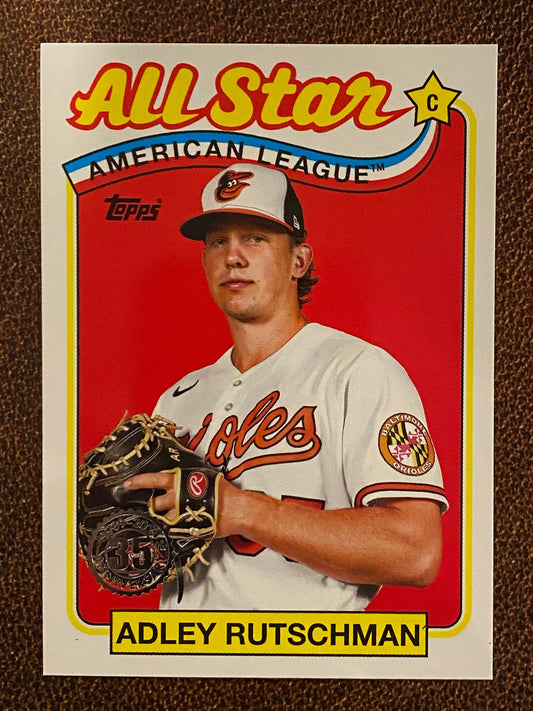 Adley Rutschman - 2024 Topps Series 2 - 1989 All-Star Insert - Orioles