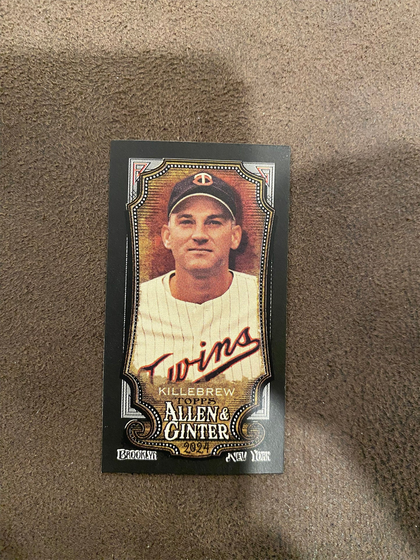 Harmon Killebrew - 2024 Allen & Ginter - Mini Black Border - Twins