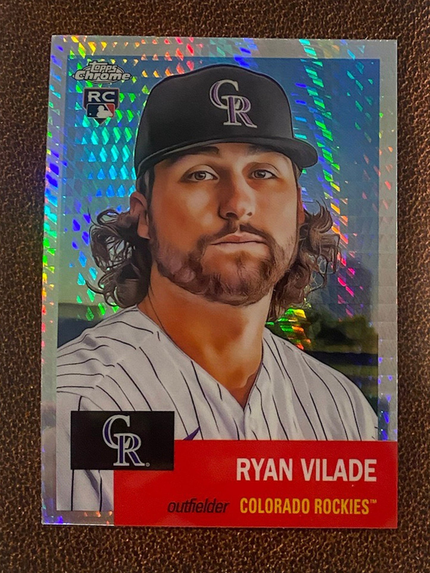 Ryan Vilade - 2022 Topps Chrome Platinum Anniversary - Prism Refractor - Rockies