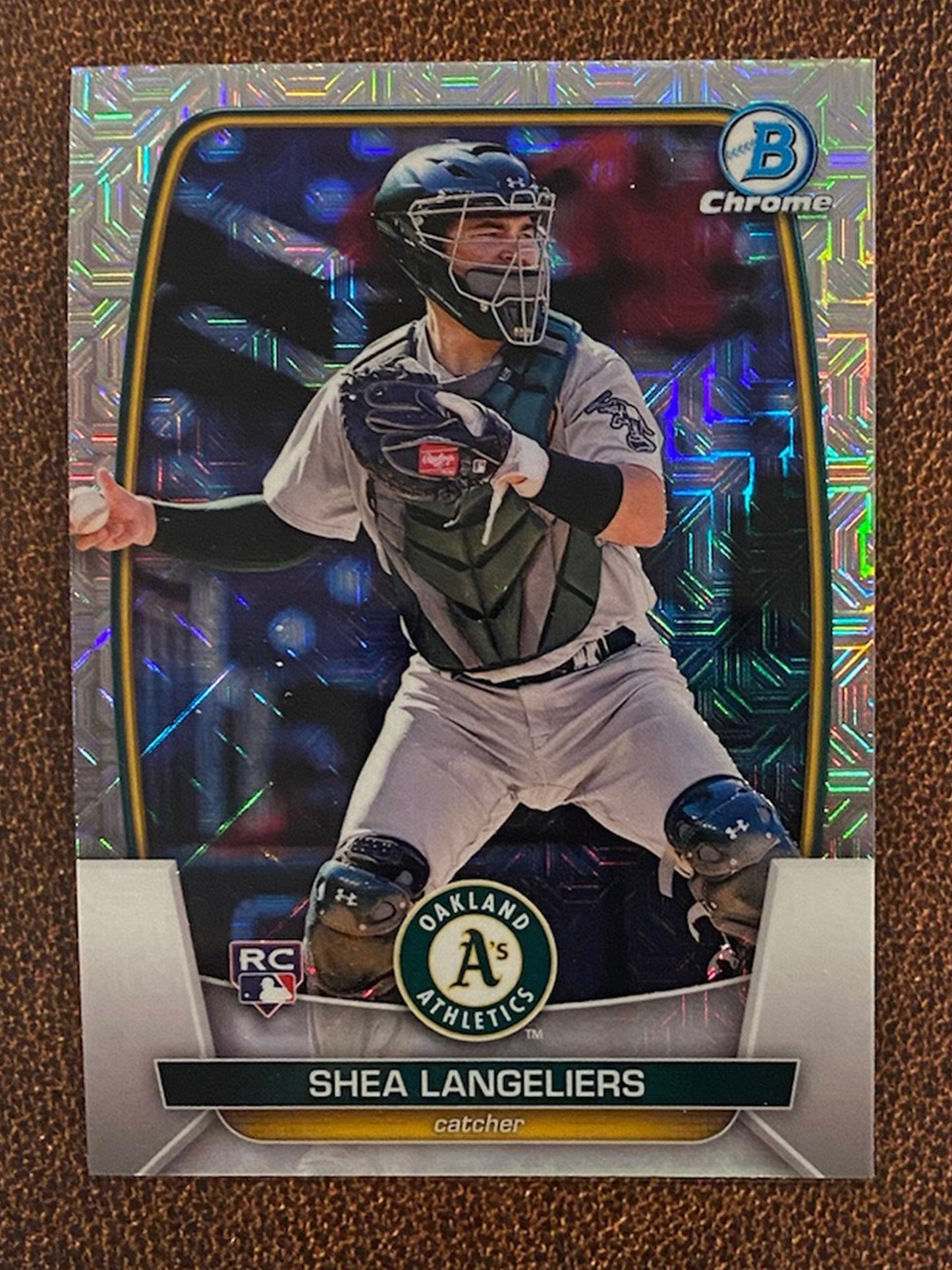 Shea Langeliers - 2023 Bowman - Mega Box Mojo Refractor - Athletics