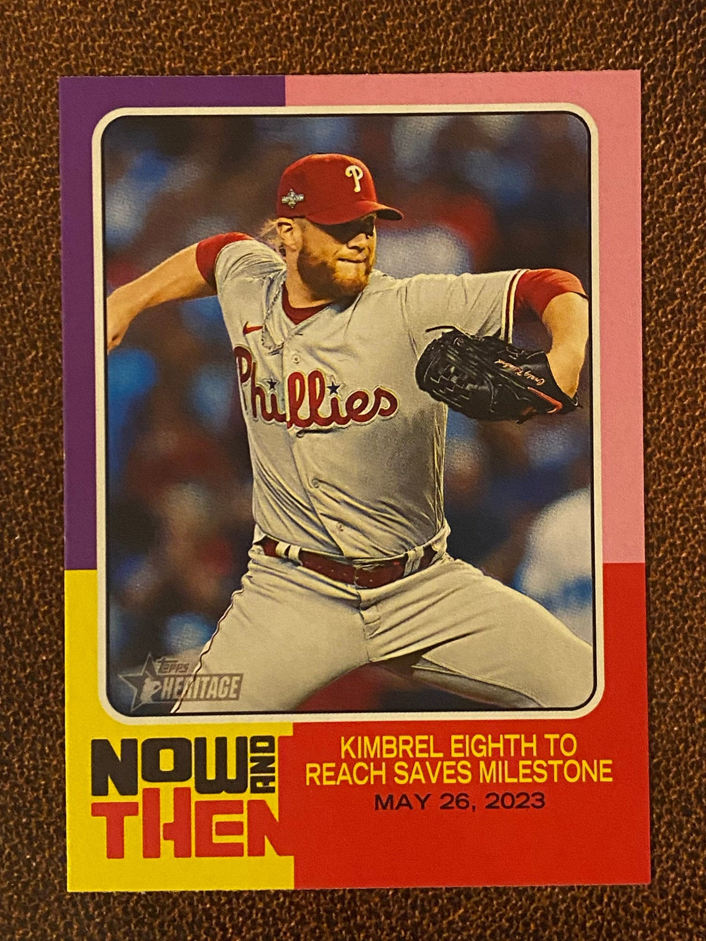 Craig Kimbrel - 2024 Topps Heritage High Number - Now and Then - Orioles