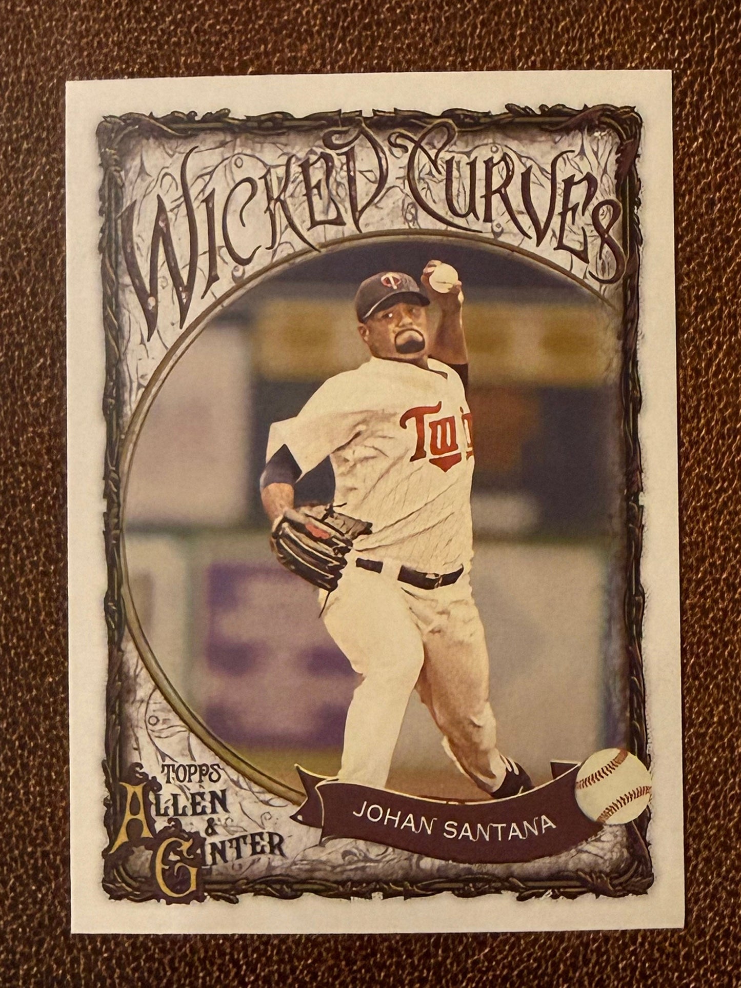 Johan Santana - 2025 Allen & Ginter - Wicked Curves - Twins
