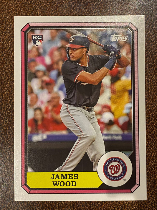 James Wood - 2025 Topps Archives - Boardwalk Insert - Nationals