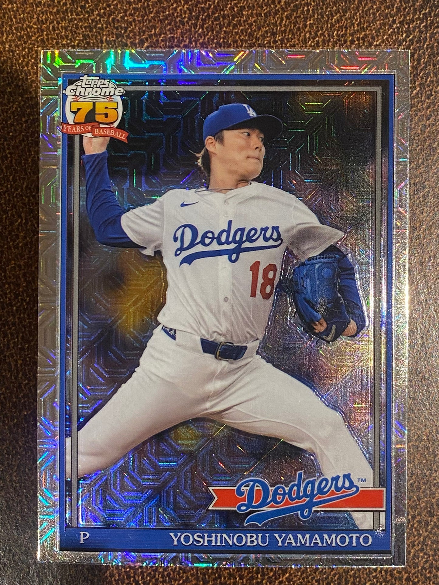 Yoshinobu Yamamoto - 2026 Topps Series 1 - Mojo Refractor - Dodgers