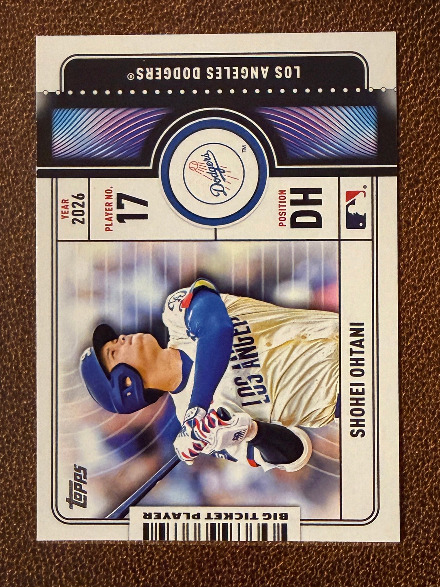 Shohei Ohtani - 2026 Topps Series 1 - Big Ticket Player Insert - Dodgers