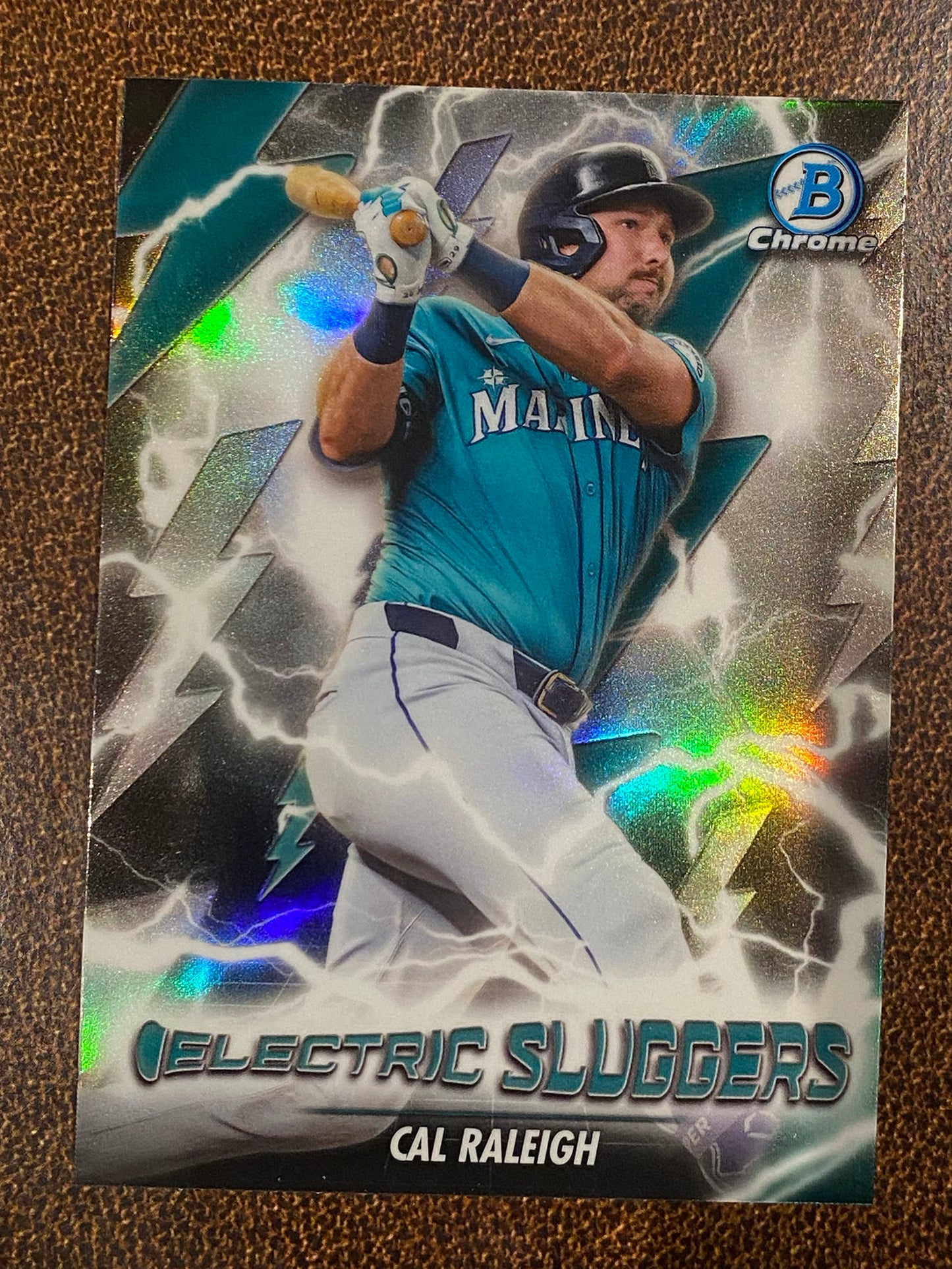Cal Raleigh - 2026 Bowman - Electric Sluggers Insert - Mariners
