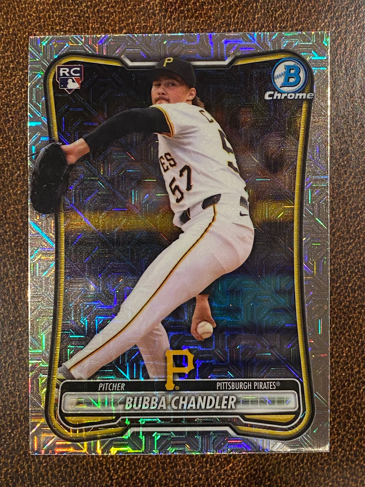 Bubba Chandler - 2026 Bowman - Rookie MOJO Refractor - Pirates