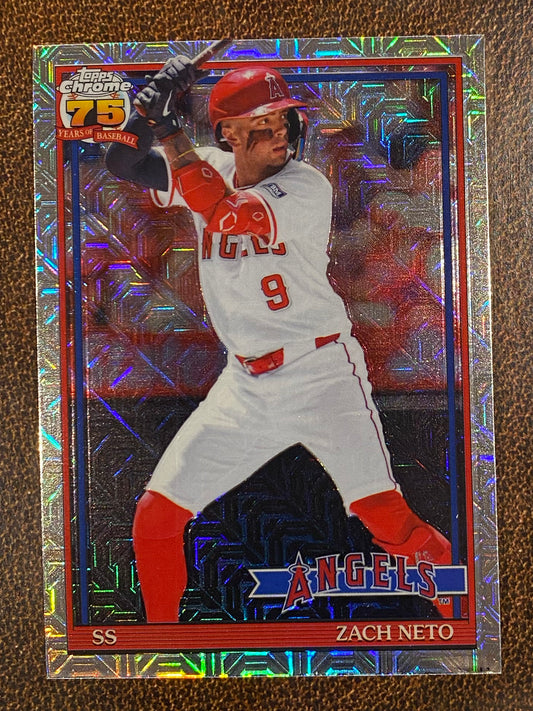 Zach Neto - 2026 Topps Series 2 - 1991 MOJO - Angels