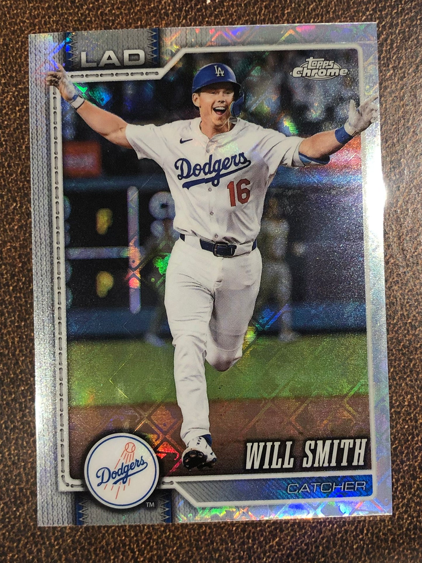 Will Smith - 2026 Topps Chrome Logofractor - Base Logofractor - Dodgers