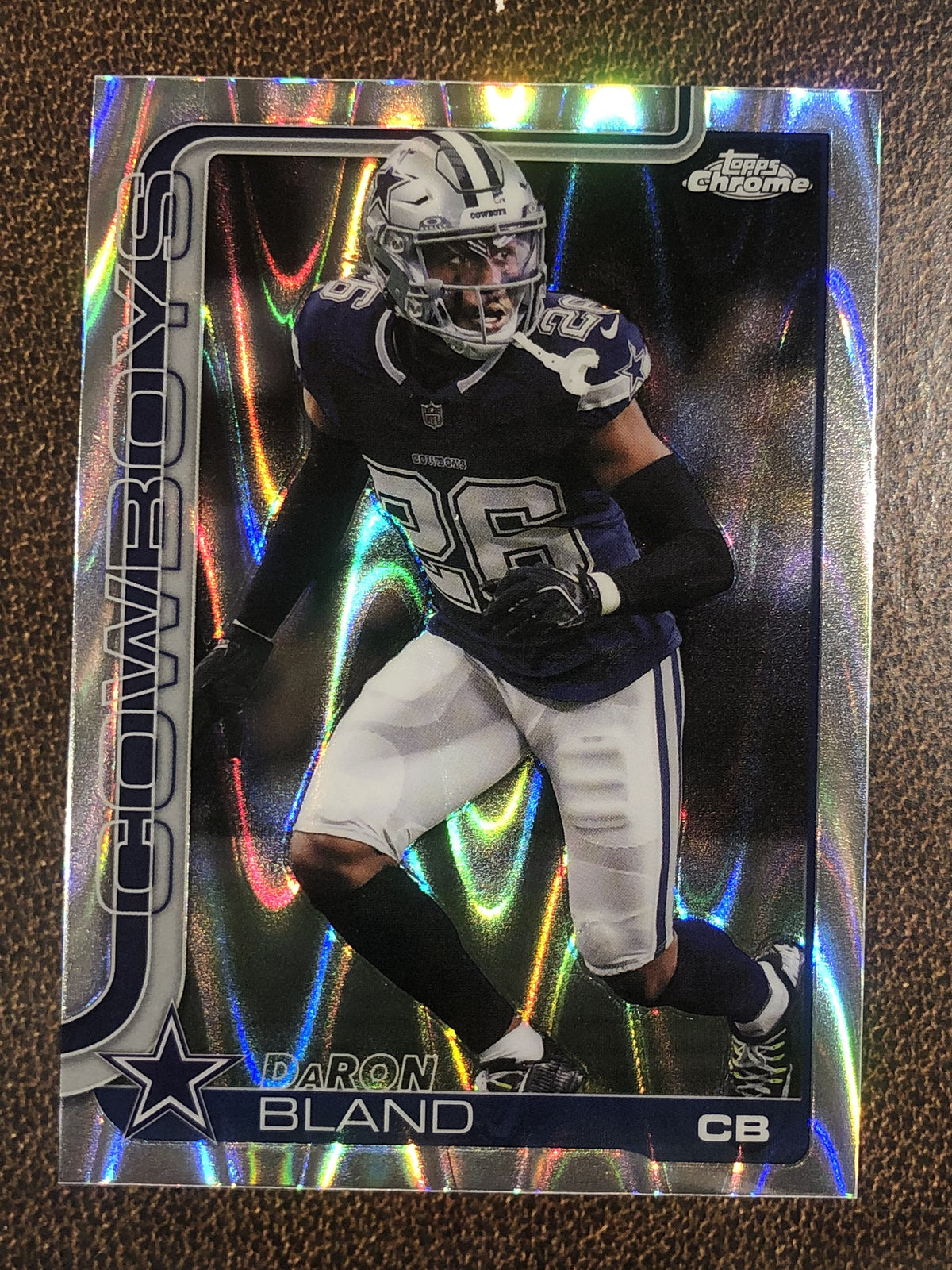DaRon Bland - 2025 Topps Chrome - Raywave Refractor - Cowboys