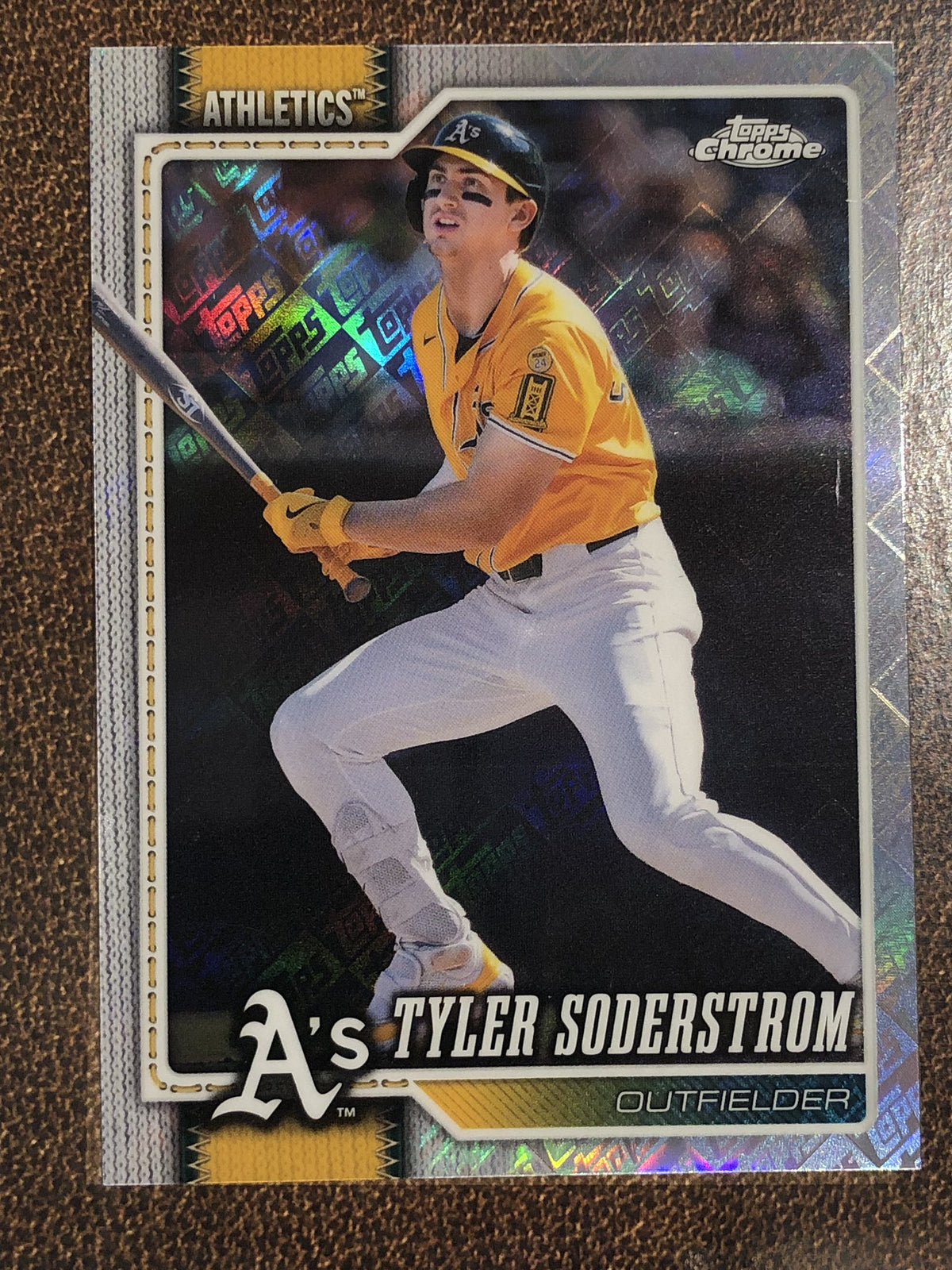 Tyler Soderstrom - 2026 Topps Chrome - Fanatics Topps Foil - Athletics