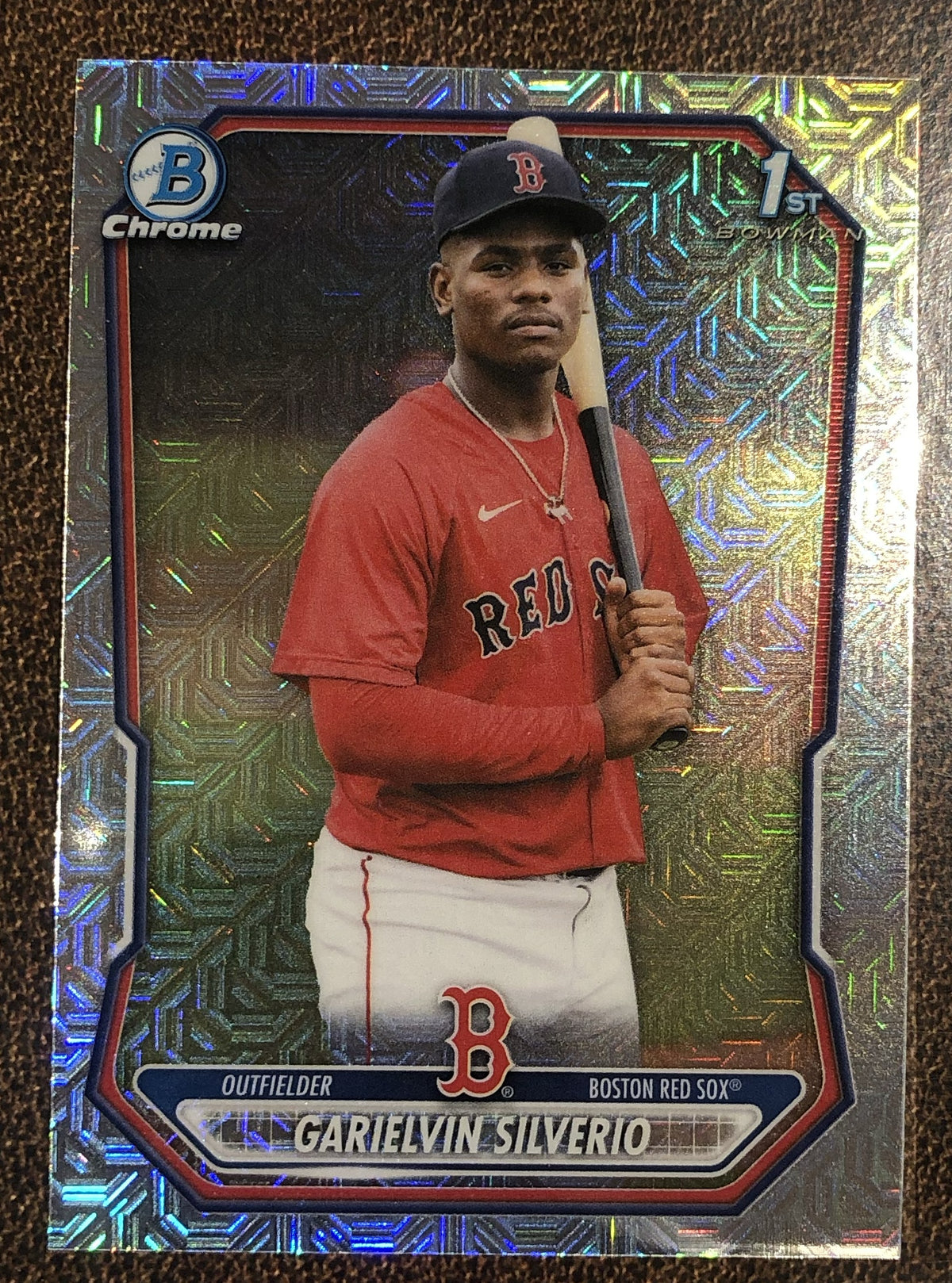 Garielvin Silverio - 2026 Bowman Chrome - 1st Bowman MOJO - Red Sox