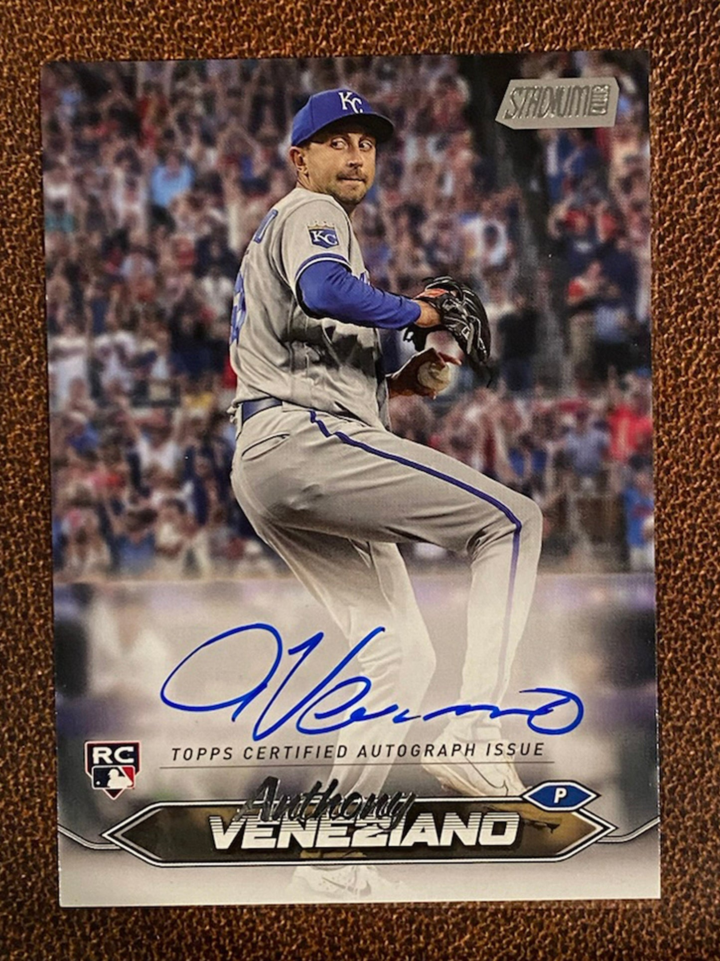 Anthony Veneziano - 2024 Topps Stadium Club - AUTO - Royals