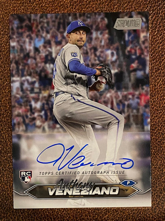Anthony Veneziano - 2024 Topps Stadium Club - AUTO - Royals