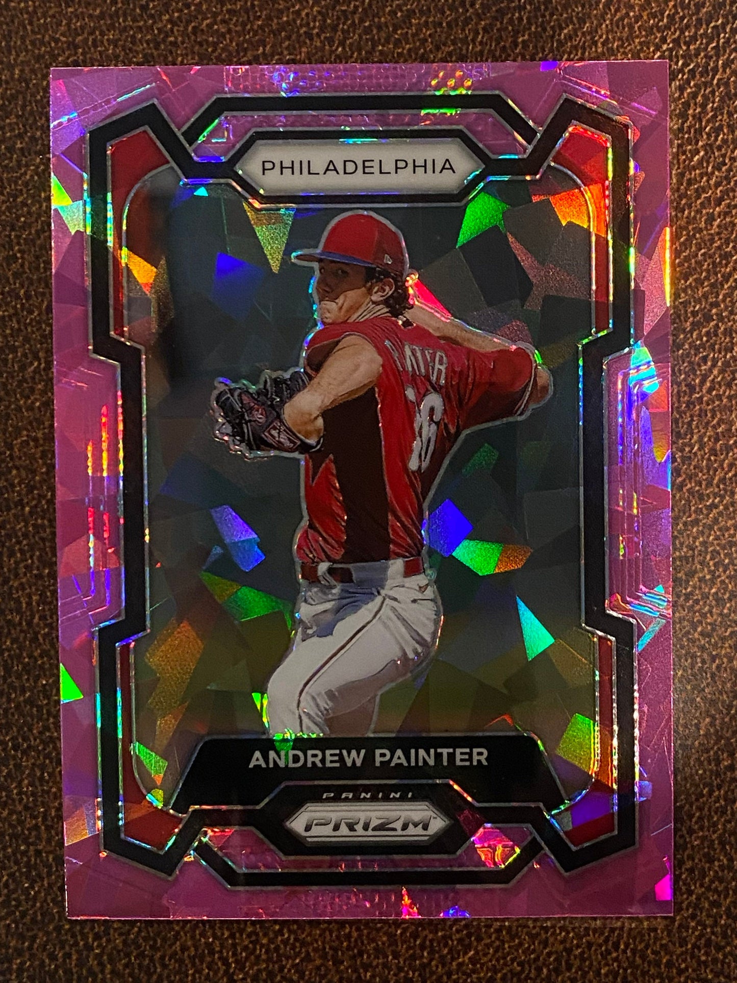 Andrew Painter - 2024 Panini Prizm - Pink Ice - Phillies