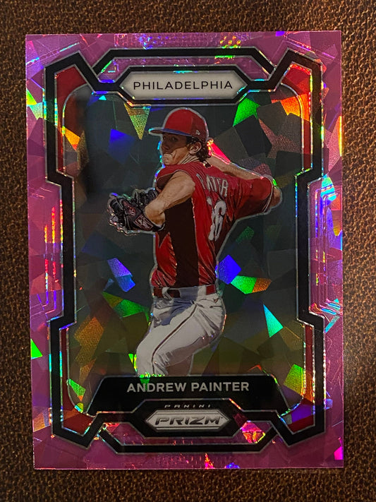 Andrew Painter - 2024 Panini Prizm - Pink Ice - Phillies