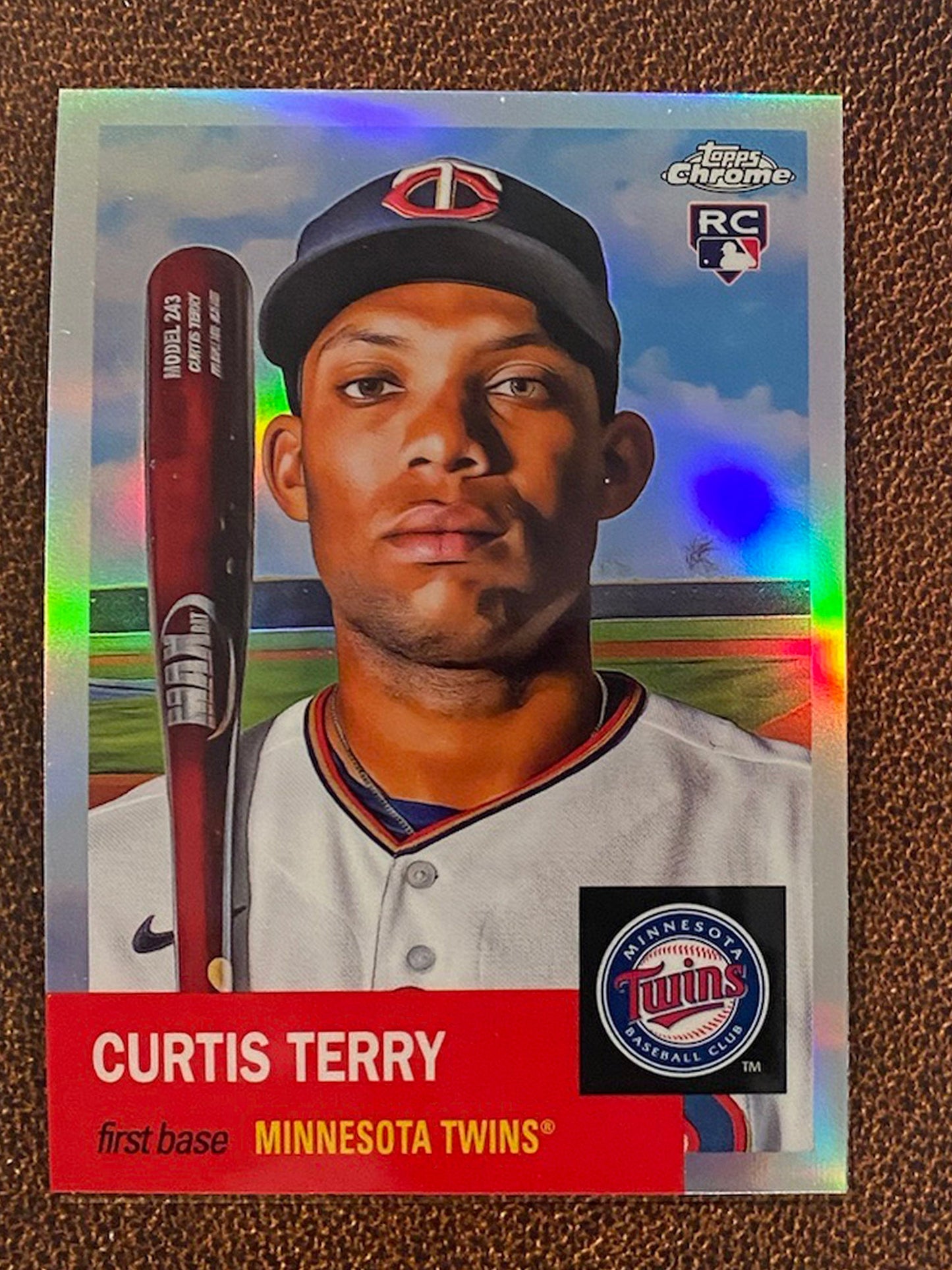 Curtis Terry - 2022 Topps Chrome Platinum Anniversary - Refractor - Twins