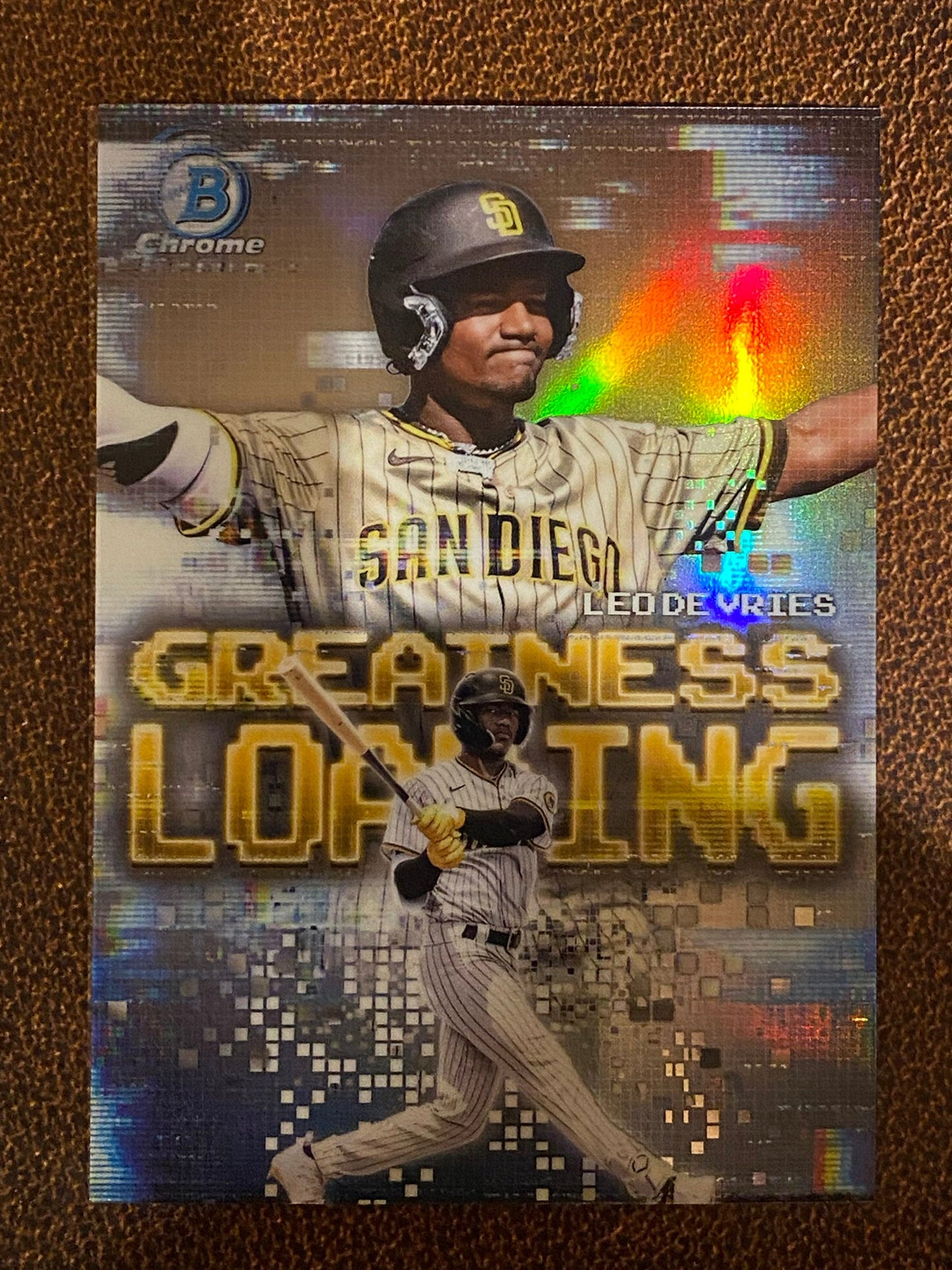 Leo De Vries - 2025 Bowman - Greatness Loading - Padres