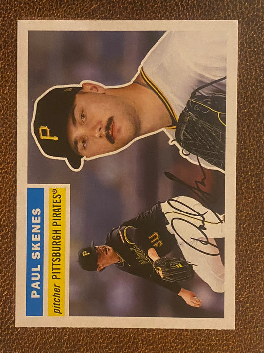 Paul Skenes - 2025 Topps Heritage - 25th Anniversary Insert - Pirates
