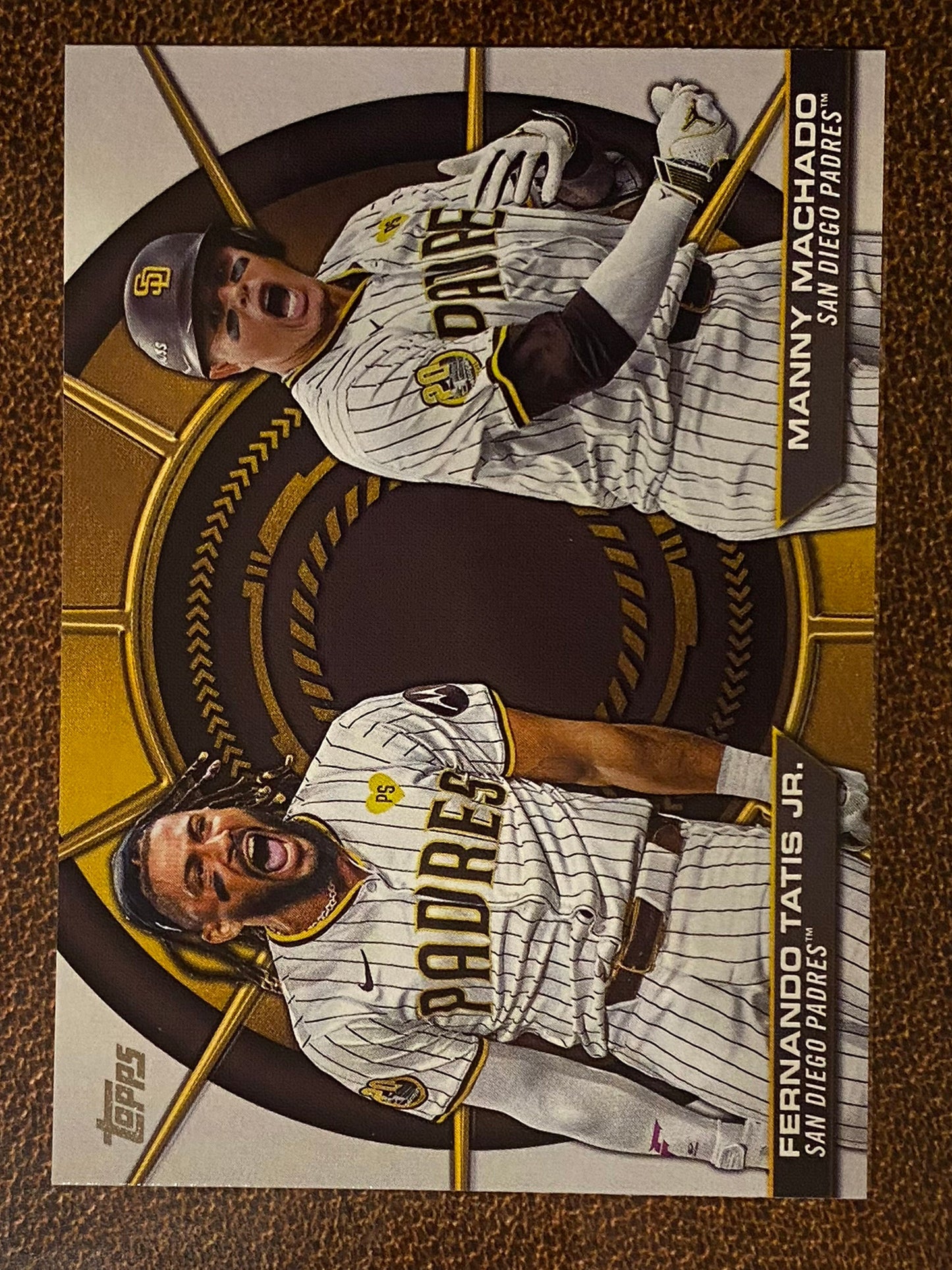 Fernando Tatis Jr./Manny Machado - 2025 Topps Series 2 - Dynamic Duo Insert - Padres