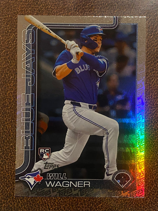 Will Wagner - 2025 Topps Series 2 - Fanatics Exclusive Topps Foil Border - Blue Jays