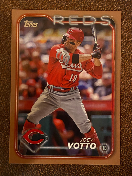 Joey Votto - 2024 Topps Series 1 - Gold /2024 - Reds