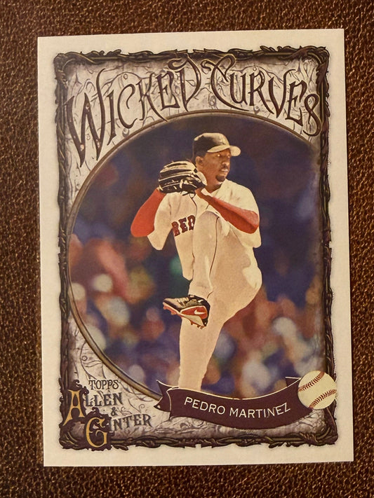Pedro Martinez - 2025 Allen & Ginter - Wicked Curves - Red Sox