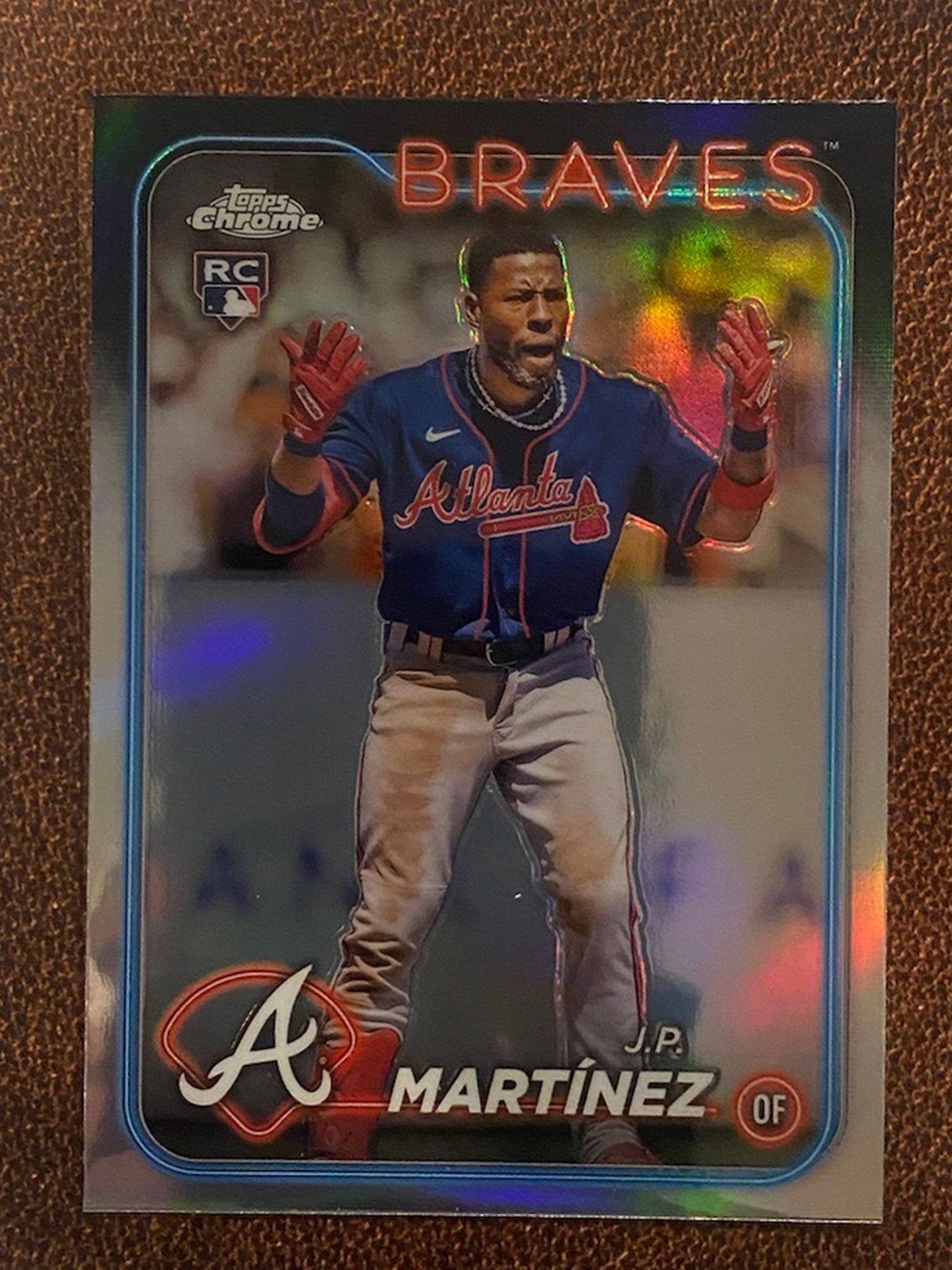 J.P. Martinez - 2024 Topps Chrome - Refractor - Braves