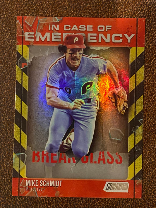 Mike Schmidt - 2025 Topps Stadium Club - Break Glass Insert - Phillies