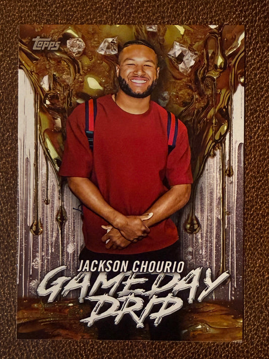 Jackson Chourio - 2026 Topps Series 1 - Gameday Drip Insert - Brewers