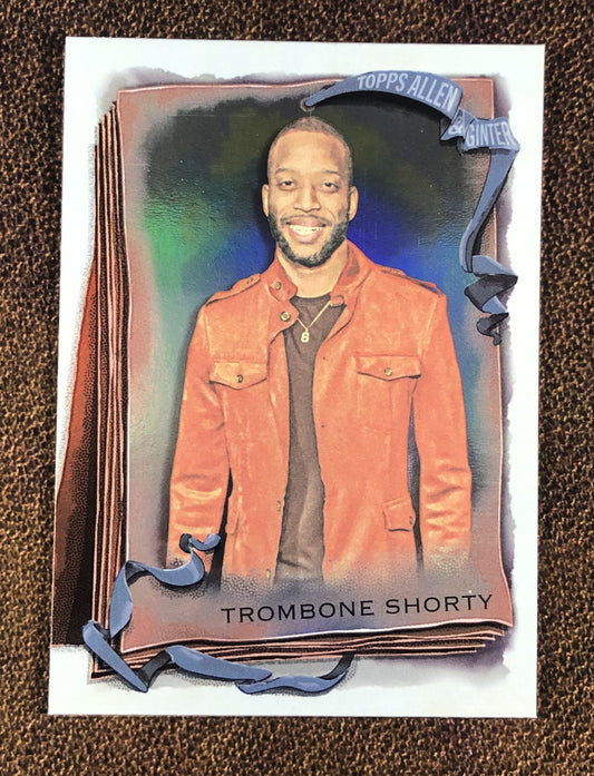 Trombone Shorty - 2026 Topps Allen & Ginter - Silver Portrait Foil -