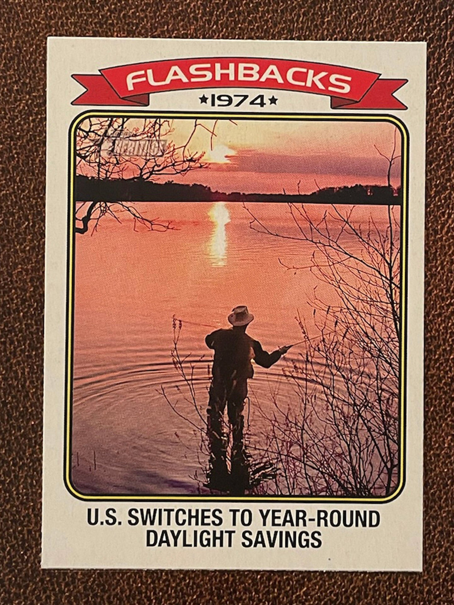 Daylight Savings - 2023 Topps Heritage - Flashbacks 1974 Insert