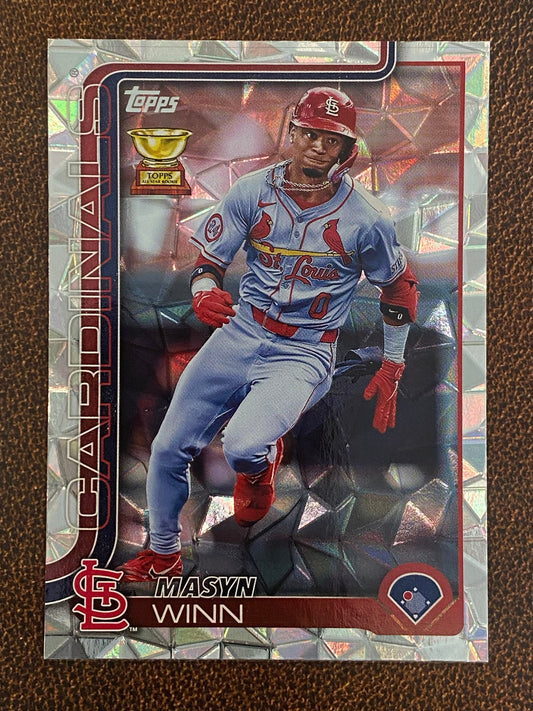 Masyn Winn - 2025 Topps Series 1 - Diamante - Cardinals