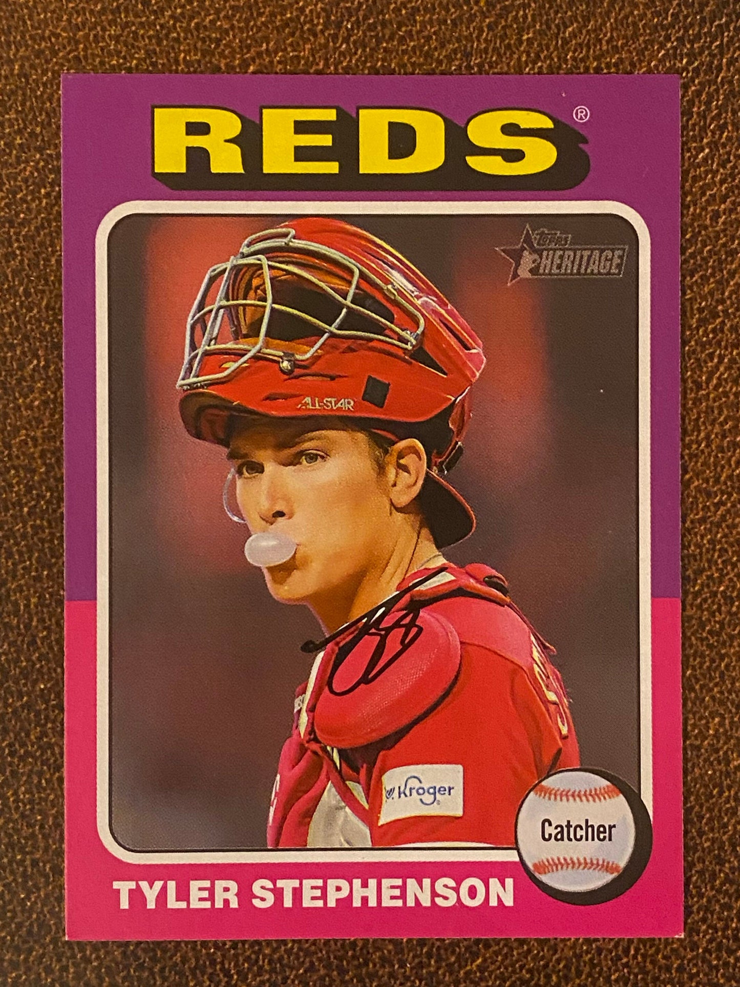 Tyler Stephenson - 2024 Topps Heritage - Low Number Short Prints - Reds