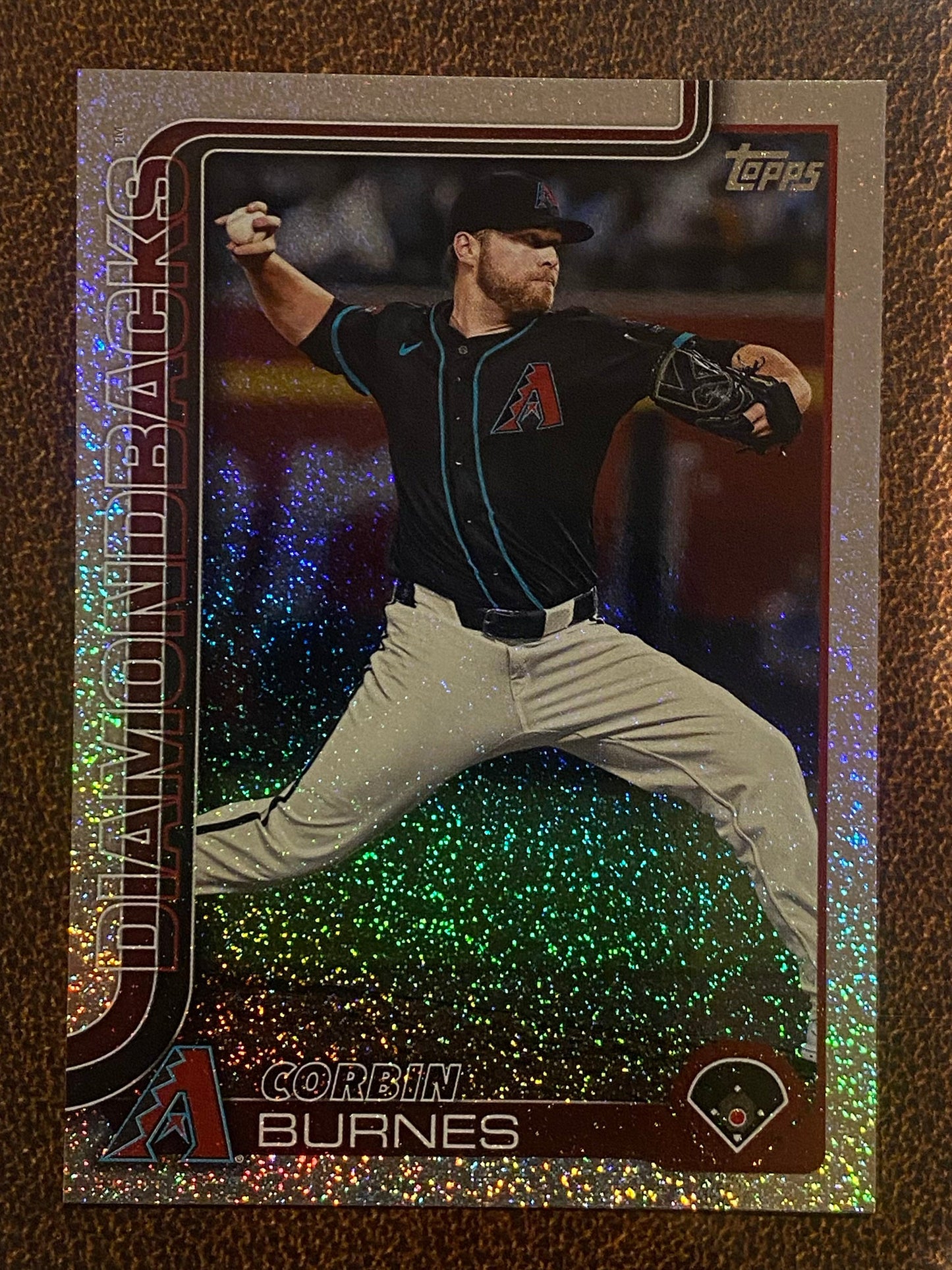 Corbin Burnes - 2025 Topps Series 2 - Sandglitter - Diamondbacks