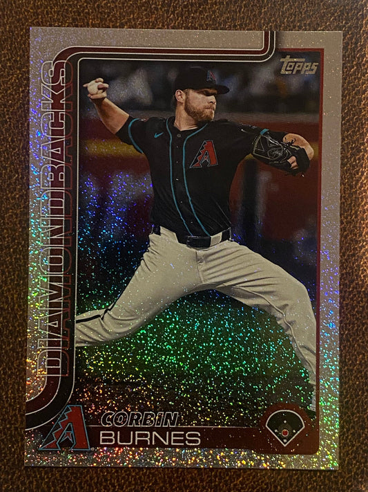 Corbin Burnes - 2025 Topps Series 2 - Sandglitter - Diamondbacks