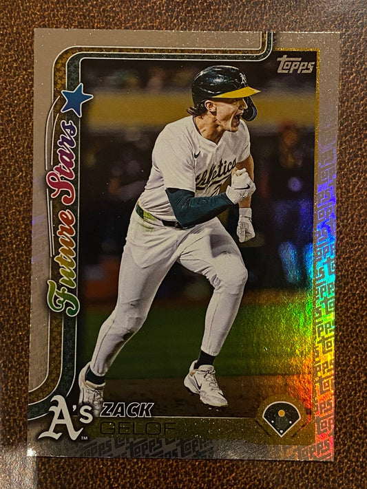 Zack Gelof - 2025 Topps Series 2 - Fanatics Exclusive Topps Foil Border - Athletics