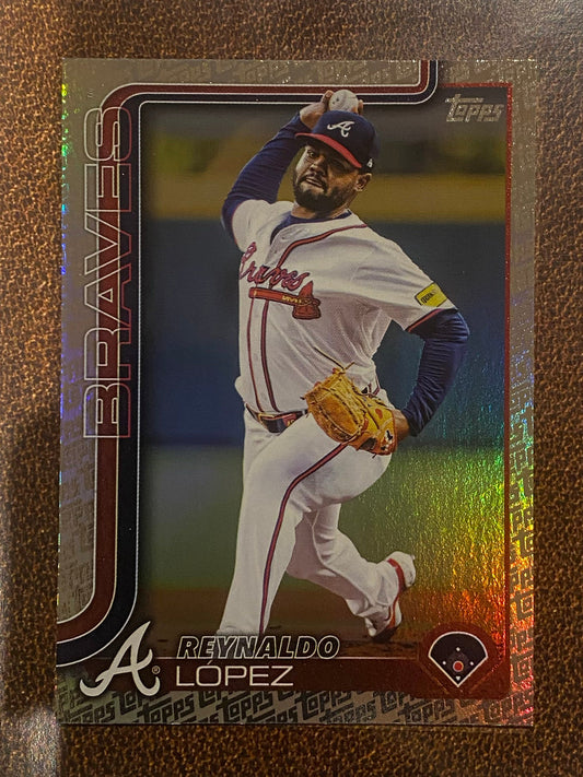 Reynaldo Lopez - 2025 Topps Series 2 - Fanatics Exclusive Topps Foil Border - Braves