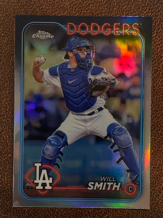 Will Smith - 2024 Topps Chrome - Refractor - Dodgers