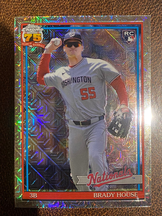 Brady House - 2026 Topps Series 1 - Mojo Refractor - Nationals