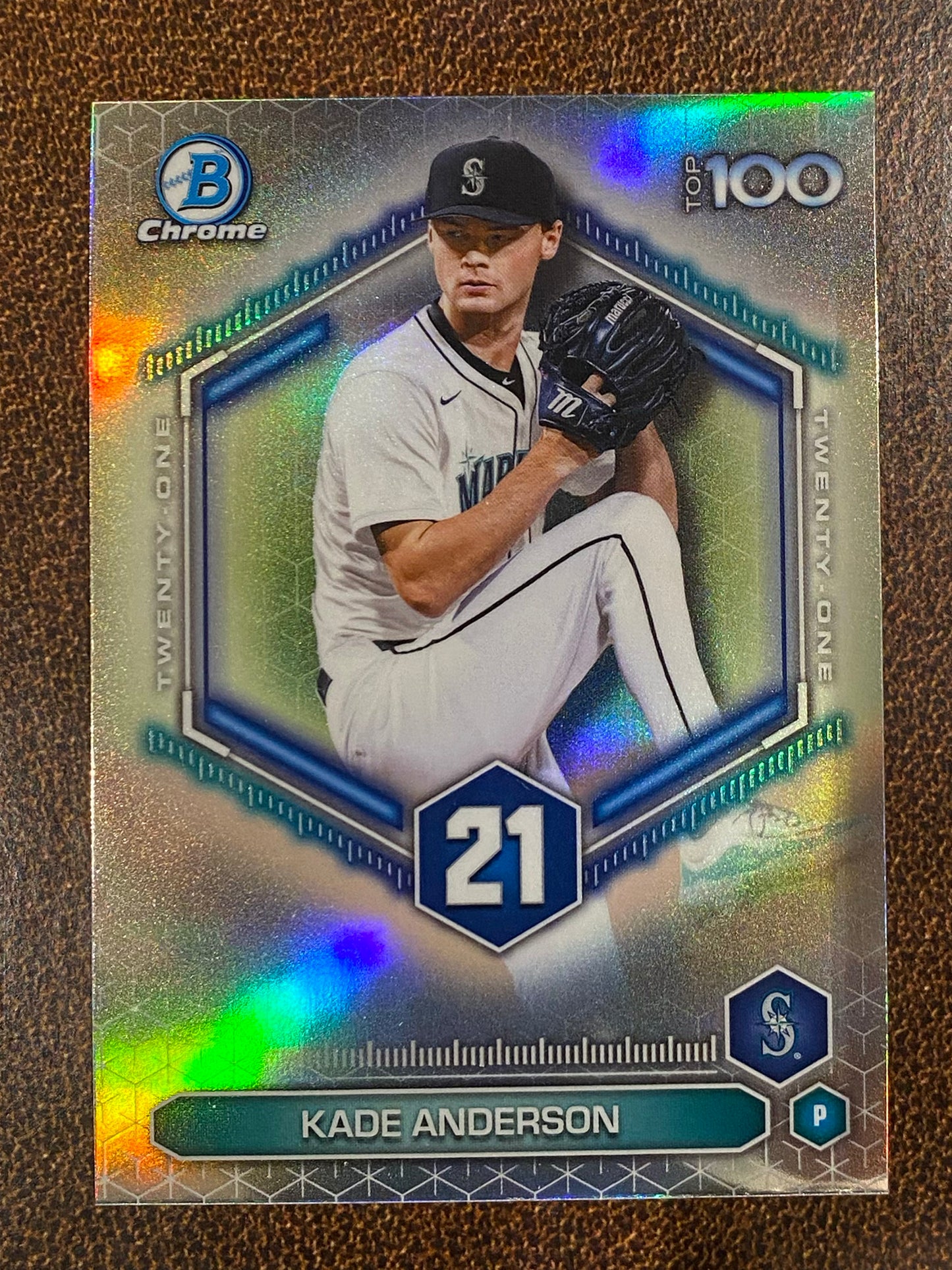Kade Anderson - 2026 Bowman - Scouts Top 100 Insert - Mariners