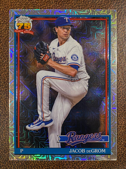 Jacob deGrom - 2026 Topps Series 2 - 1991 MOJO - Rangers