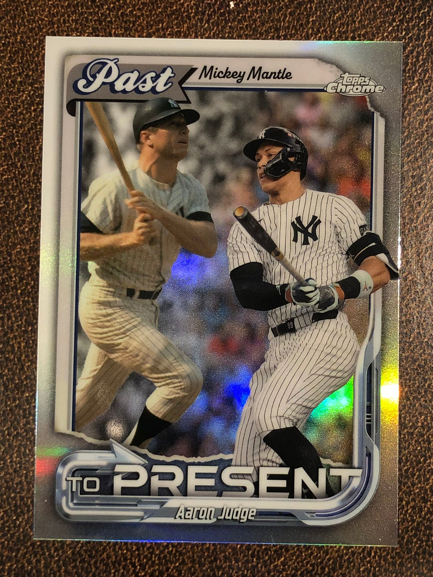 Aaron Judge - 2026 Topps Chrome - Past to Present Insert - Yankees